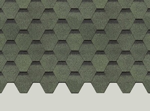 Гибкая черепица Docke Europa, Карат, Зелёный